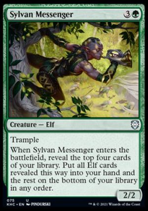 Sylvan Messenger (Kaldheim Commander Decks)