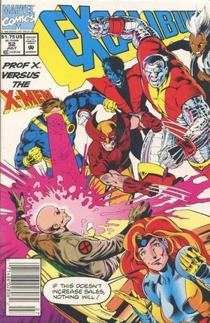 Excalibur #52 (Newsstand Edition)