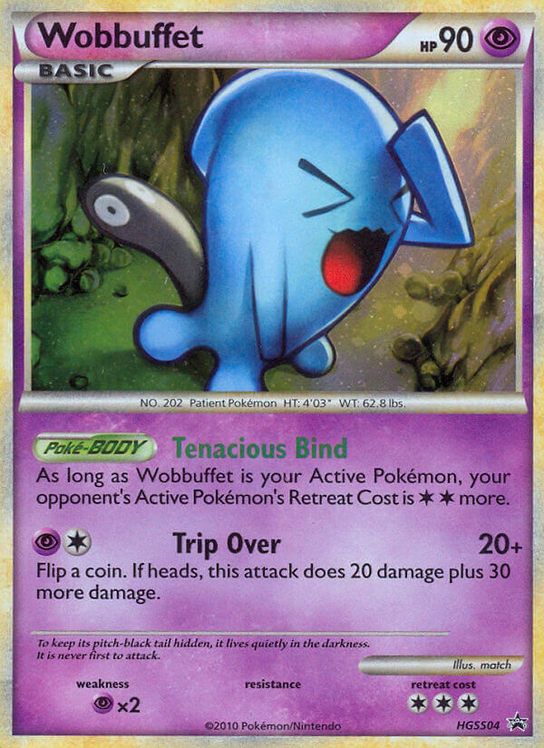 Wobbuffet (HGSS04) - HGSS Black Star Promos Pokémon Card