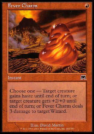 Fever Charm (Onslaught) Trading Card