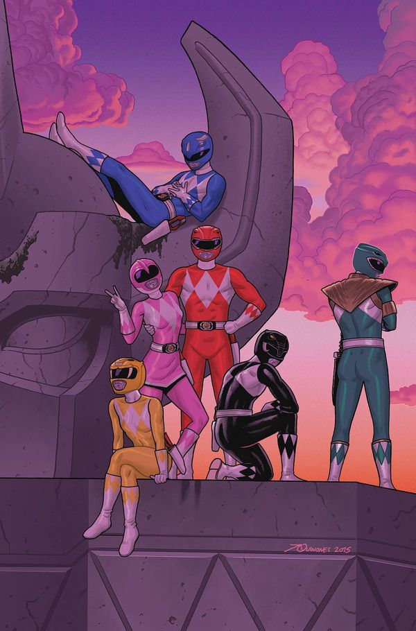 Mighty Morphin Power Rangers #2 (50 Copy Cover Quinones Cover)