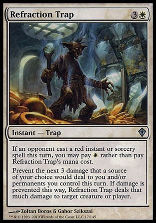 Refraction Trap (Worldwake) Trading Card