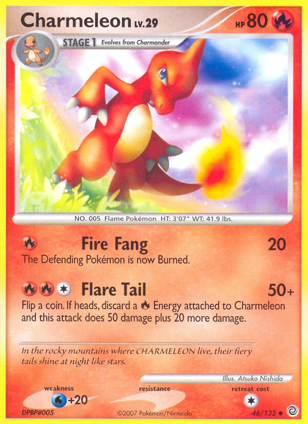 Charmeleon (46/132) - Secret Wonders Pokémon Card