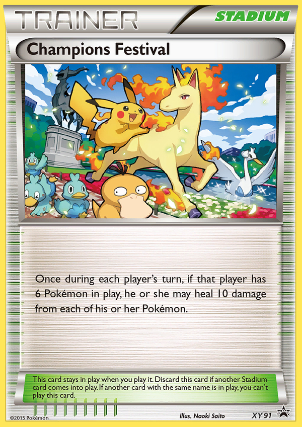 Champions Festival (XY91) - XY Black Star Promos