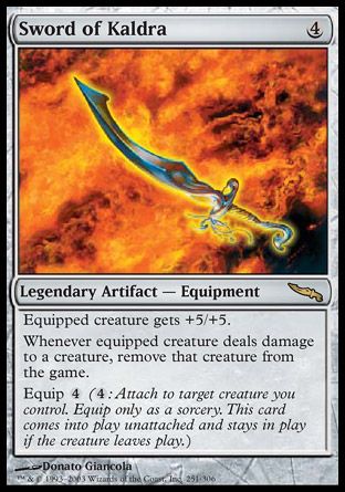 Sword of Kaldra (Mirrodin) Trading Card