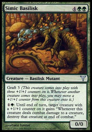 Simic Basilisk (Dissension) Trading Card