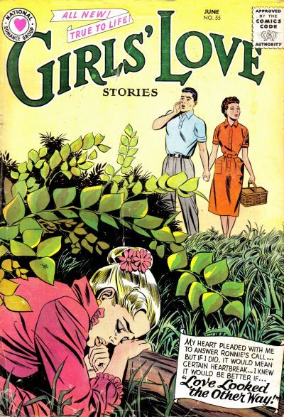 Girls' Love Stories #55 Comic