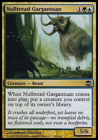 Nulltread Gargantuan (Alara Reborn) Trading Card