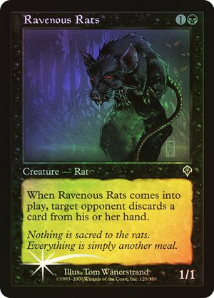 Ravenous Rats (Invasion - Foil)