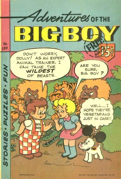 Adventures of Big Boy #189 Comic