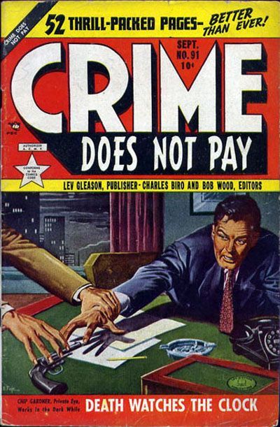 Crime Does Not Pay #91 Comic