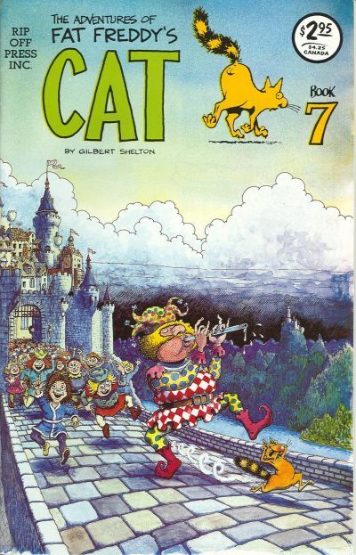 Adventures of Fat Freddy's Cat #7 Comic