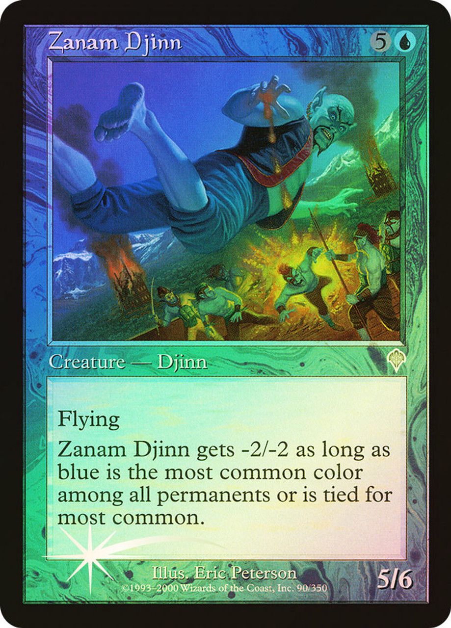 Zanam Djinn (Invasion - Foil) Trading Card