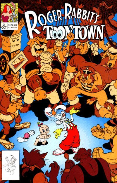 Roger Rabbit's Toontown #3 Comic