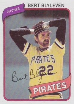  1981 Topps # 554 Bert Blyleven Pittsburgh Pirates