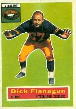 Dick Flanagan 1956 Topps #27 Sports Card