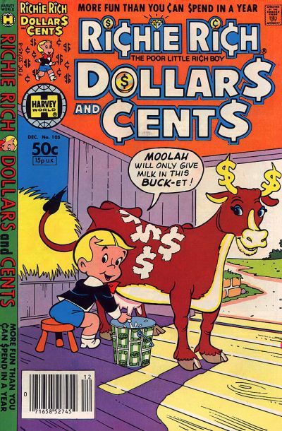 Richie Rich Dollars and Cents #105 Comic