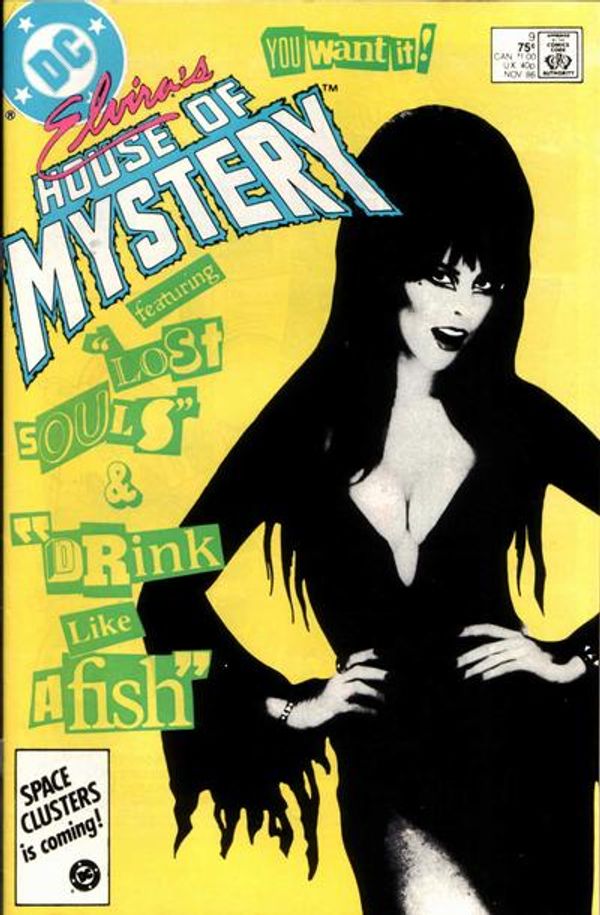 Elvira's House of Mystery #9