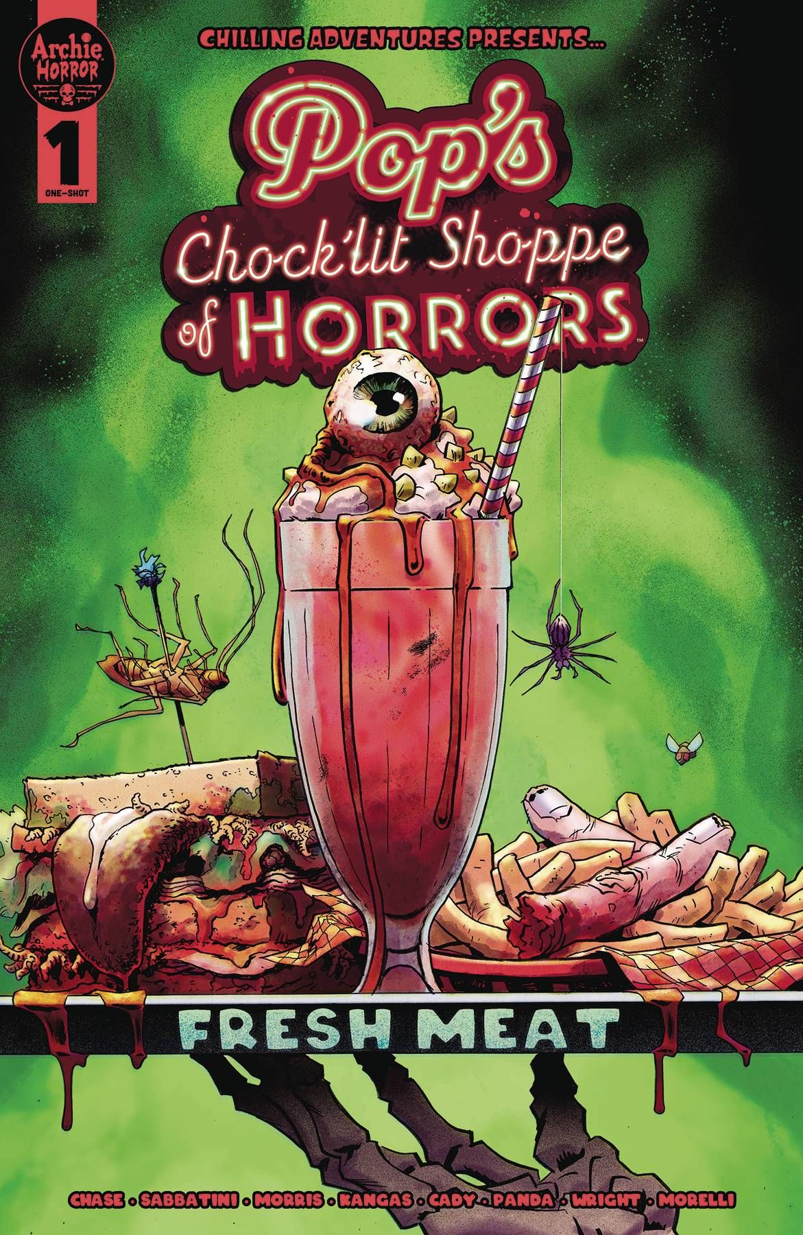 Pop's Chock'lit Shoppe of Horrors: Fresh Meat #1 Comic