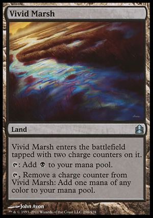 Vivid Marsh (MTG Commander)