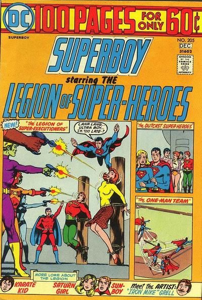 Superboy #205 Comic
