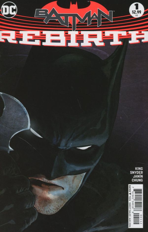 Batman Rebirth #1 (2nd Printing)