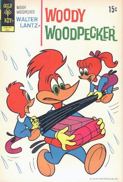 Walter Lantz Woody Woodpecker #124 Comic