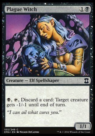 Plague Witch (Eternal Masters) Trading Card