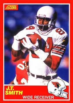 J.T. Smith 1989 Score #203 Sports Card