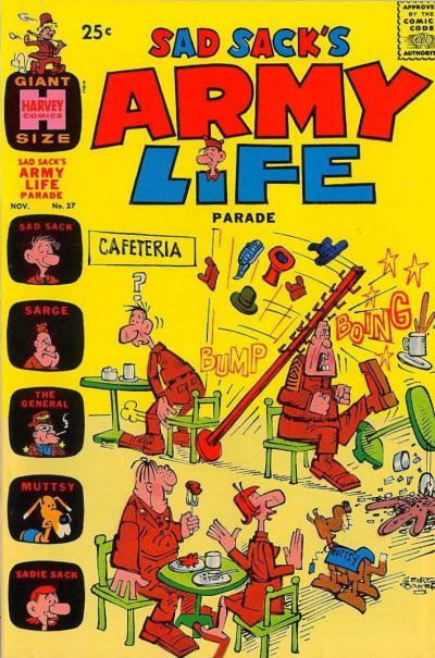 Sad Sack's Army Life Parade #27 Comic