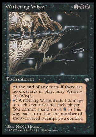 Withering Wisps (Ice Age) Trading Card