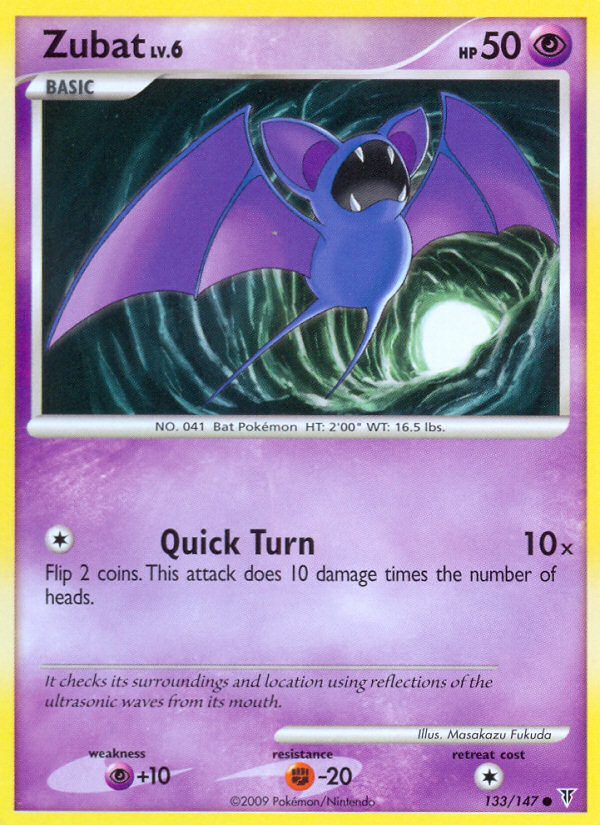 Zubat (133/147) - Supreme Victors Pokémon Card