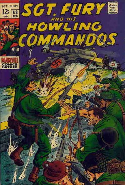 Sgt. Fury And His Howling Commandos #63 Comic
