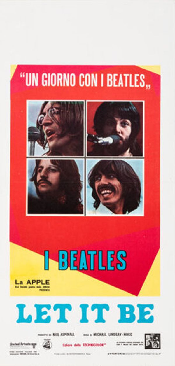 The Beatles Let It Be Promotional 1970