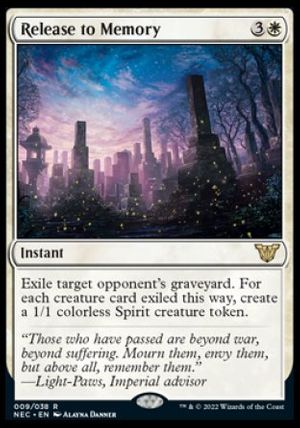 Release to Memory (Kamigawa Neon Dynasty Commander Decks)