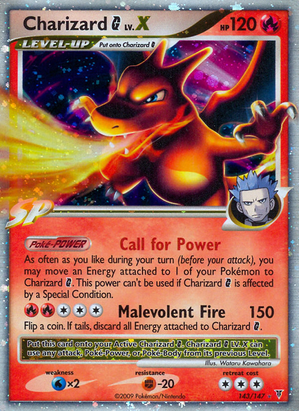 Charizard G LV.X (143/147) - Supreme Victors Pokémon Card