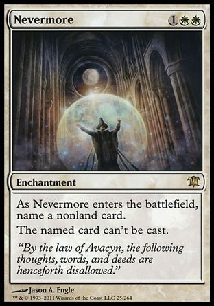 Nevermore (Innistrad) Trading Card