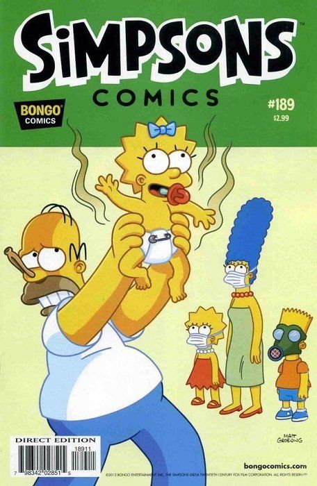 Simpsons Comics #189 Comic