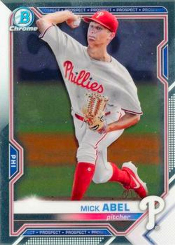 Mick Abel 2021 Bowman Chrome - Prospects Baseball #BCP-219