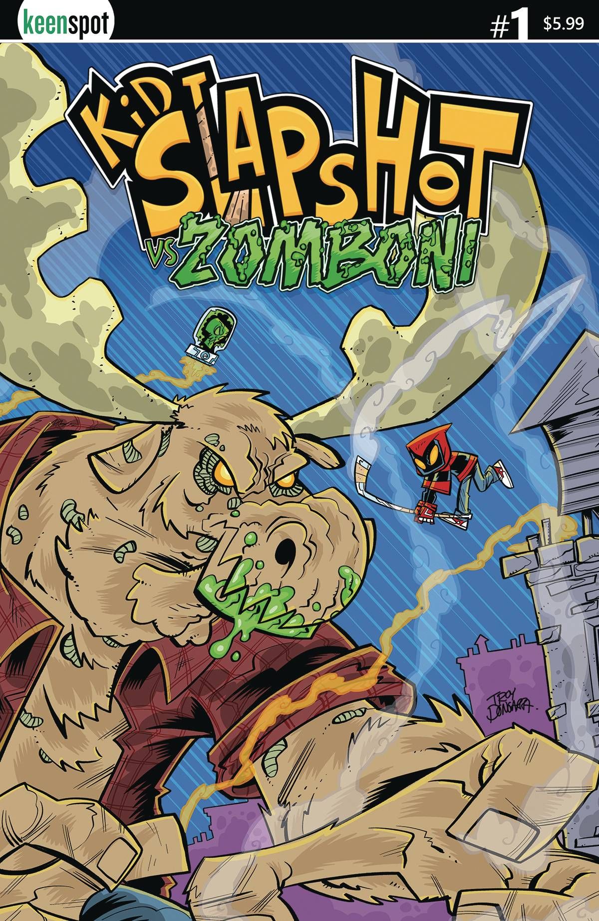 Kid Slapshot vs. Zomboni #1 Comic