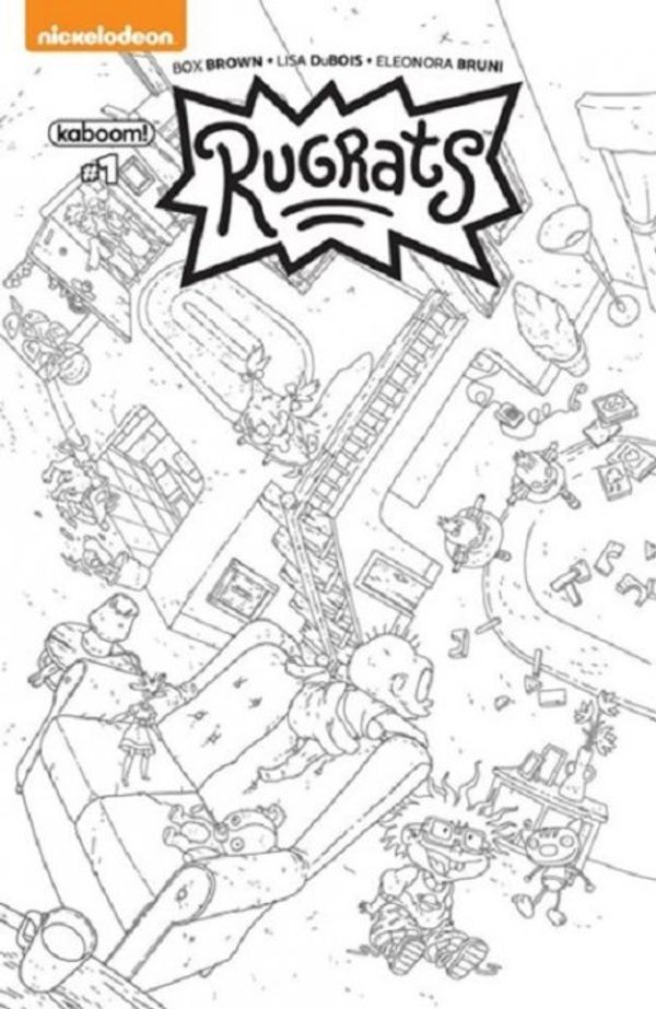 Rugrats #1 (Connecting Coloring Book Variant)