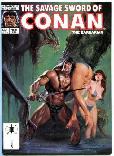 The Savage Sword of Conan #165 Comic