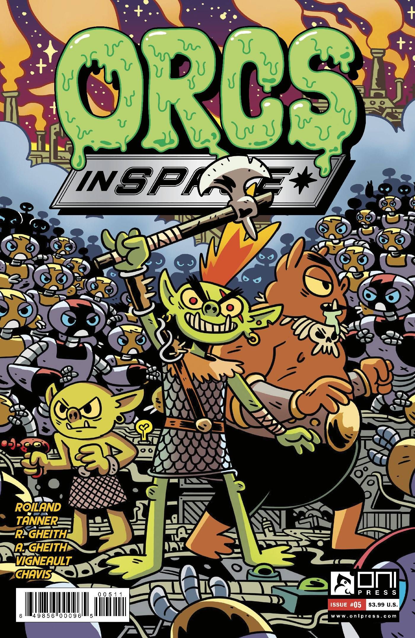 Orcs In Space #5 Comic