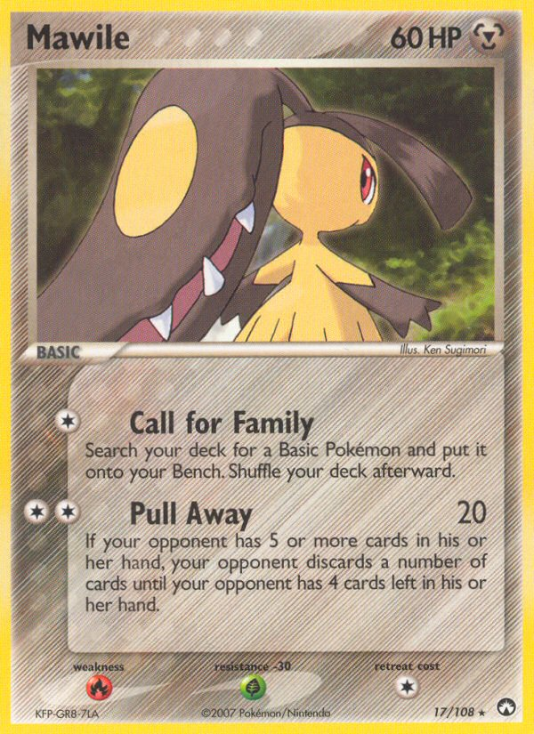 Mawile (17/108) - Power Keepers Pokémon Card