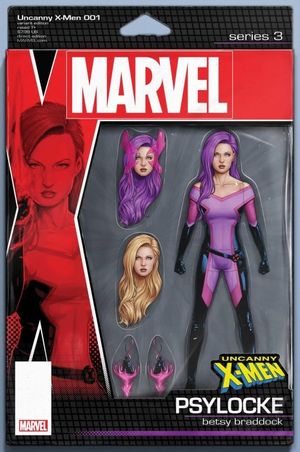 Uncanny X-Men #1 (Christopher Action Figure Variant)