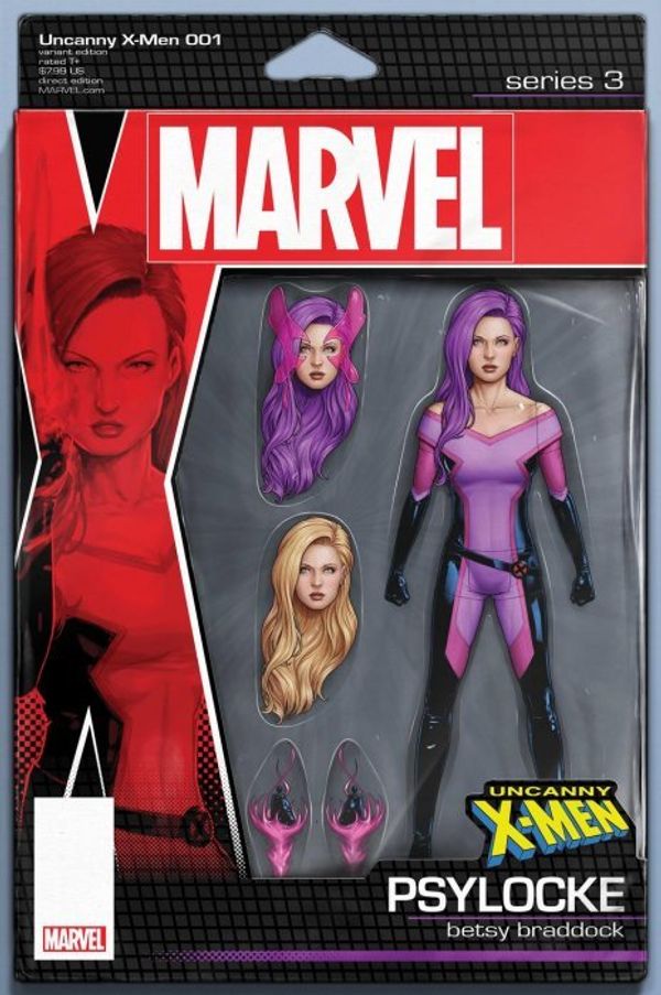 Uncanny X-Men #1 (Christopher Action Figure Variant)