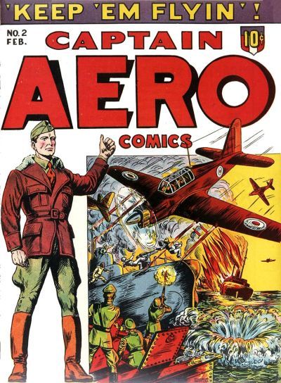 Captain Aero Comics #2 Comic
