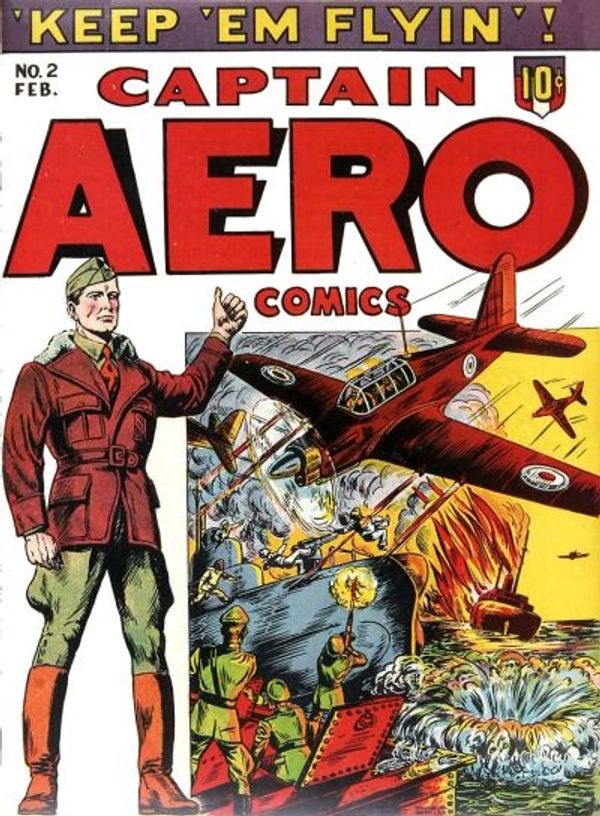 Captain Aero Comics #2