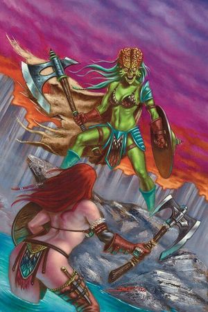 Mars Attacks Red Sonja #5 (30 Copy Strati Virgin Cover)