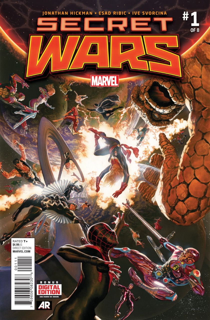 Secret wars comics value